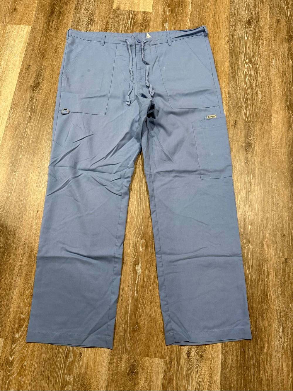 Men's Ceil Blue Greys Anatomy Drawstring Scrub Pants